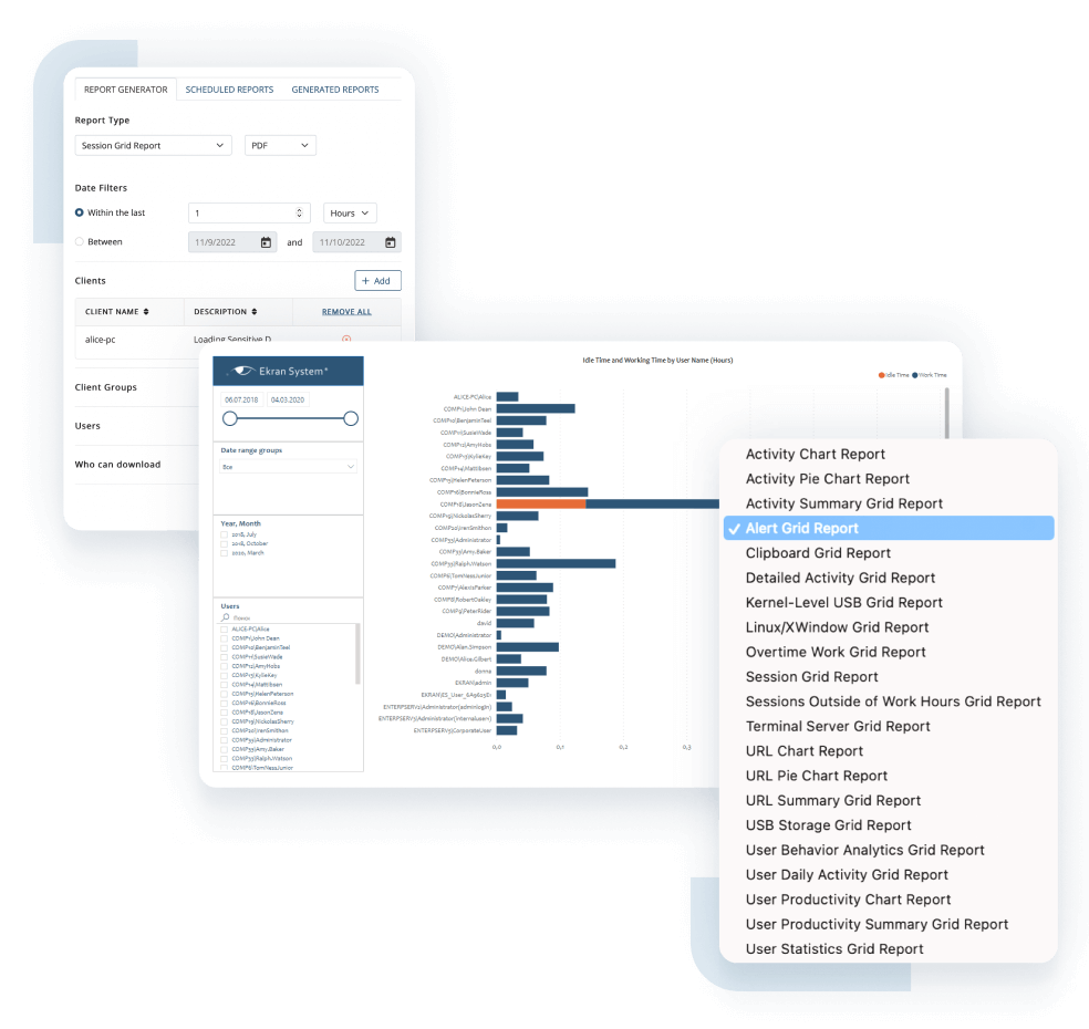 Enhanced Auditing and Reporting