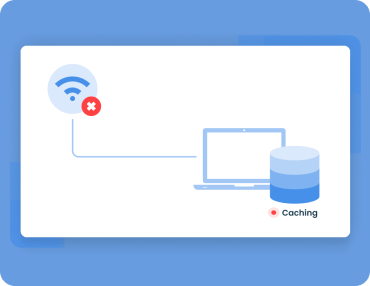 Secure and non-stop monitoring
