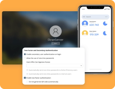 authentication to identify users