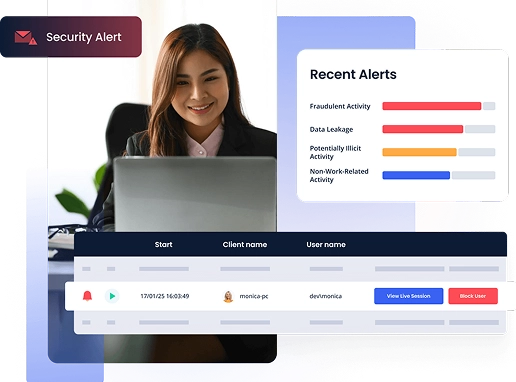 user activity monitoring